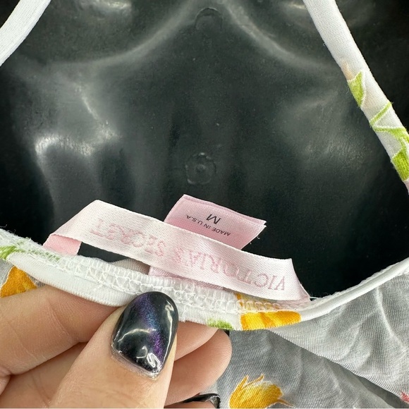 Y2K Victorias Secret Sheer Floral backless slip - Picture 7 of 9